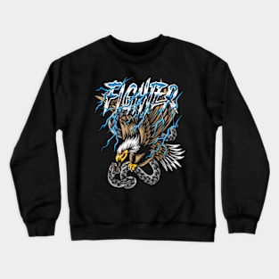 eagle fight Crewneck Sweatshirt